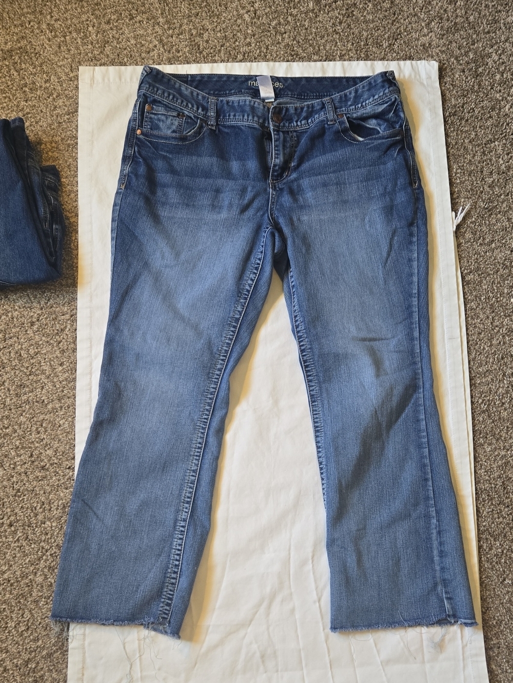 Maurices Jeans in Medium Blue Ankle
